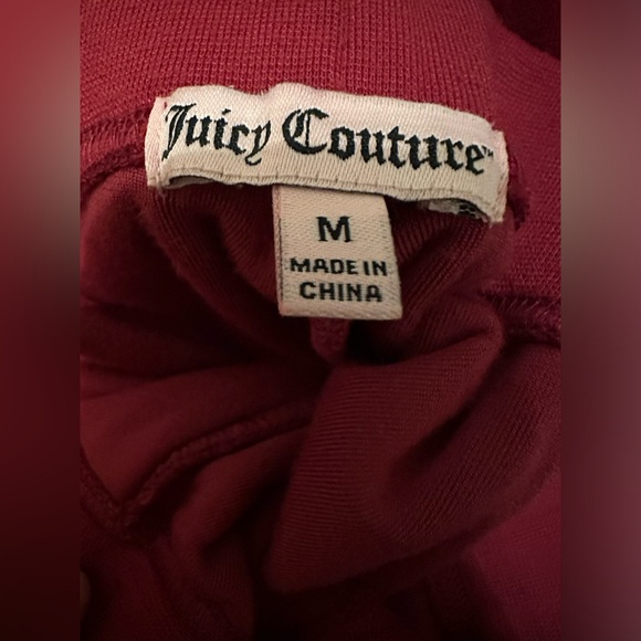 Raspberry Juicy Couture Jogger/Sweat Pants - Picture 5 of 5